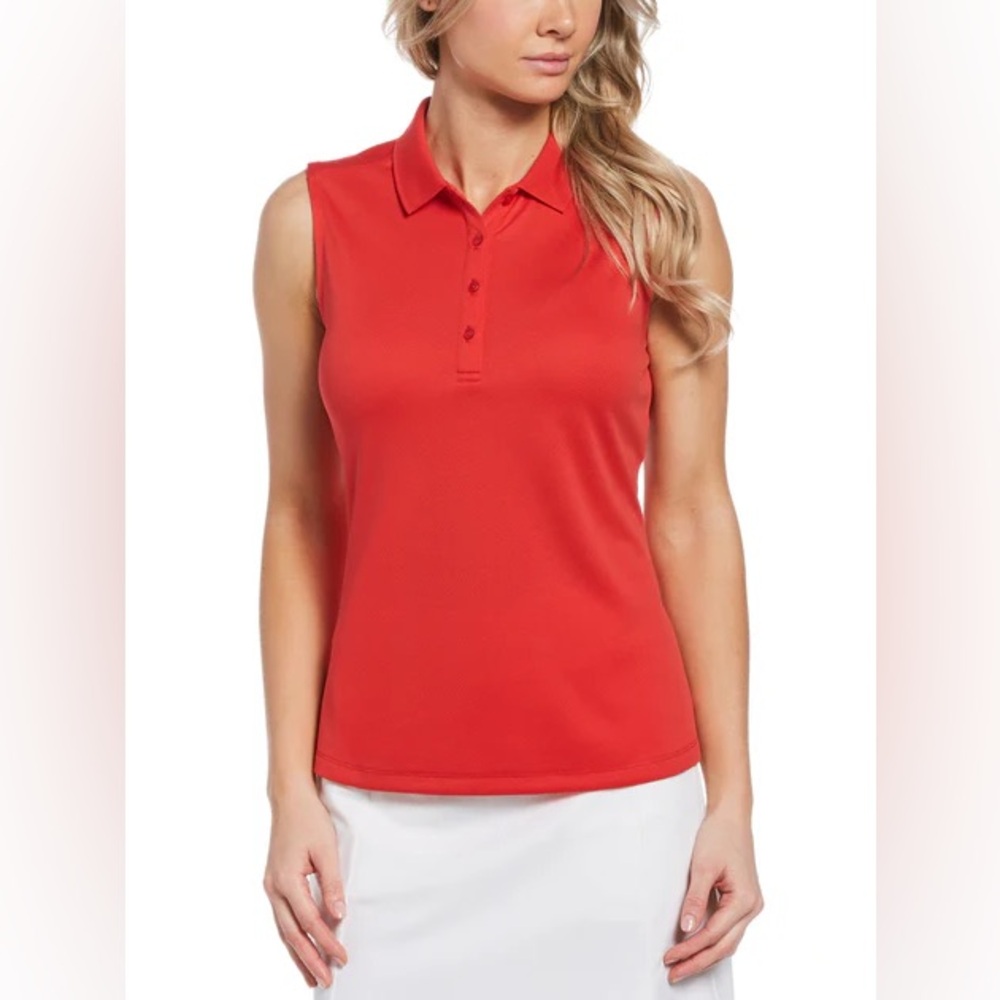 Greg Norman Golf Tank in Coral Size Small